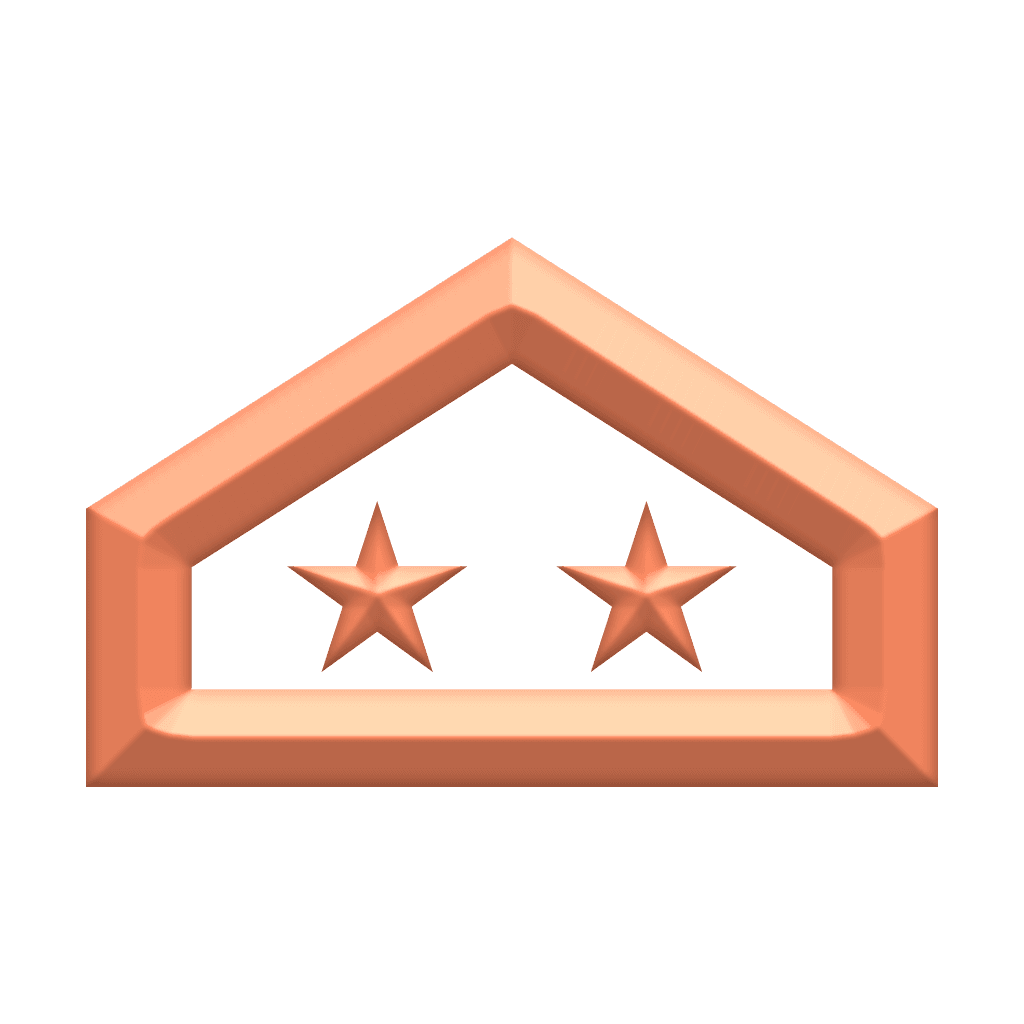 Vanguard II rank insignia