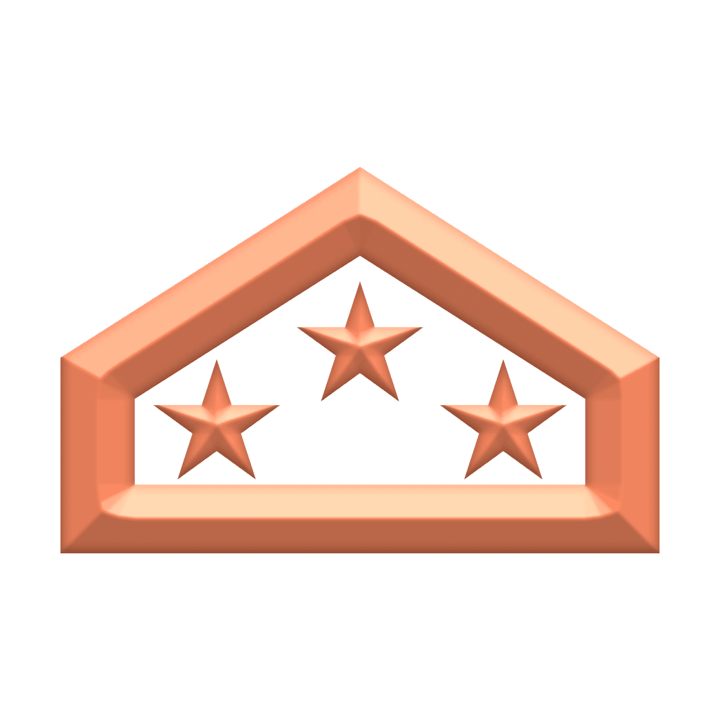 Vanguard III rank insignia